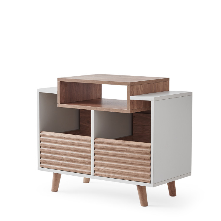 Norstone OSLO 800, vinyl meubel - Wit/Eik Norstone OSLO 800, vinyl meubel - Wit/Eik