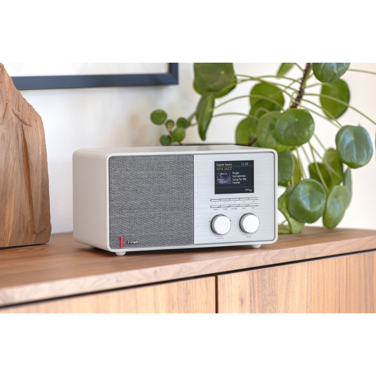 Pinell Supersound 301, FM/DAB+/BT radio - Wit