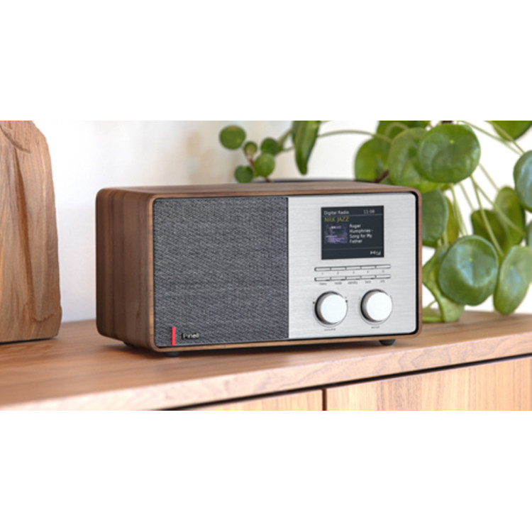 Pinell Supersound 301, FM/DAB+/BT radio - Walnoot Pinell Supersound 301, FM/DAB+/BT radio - Walnoot