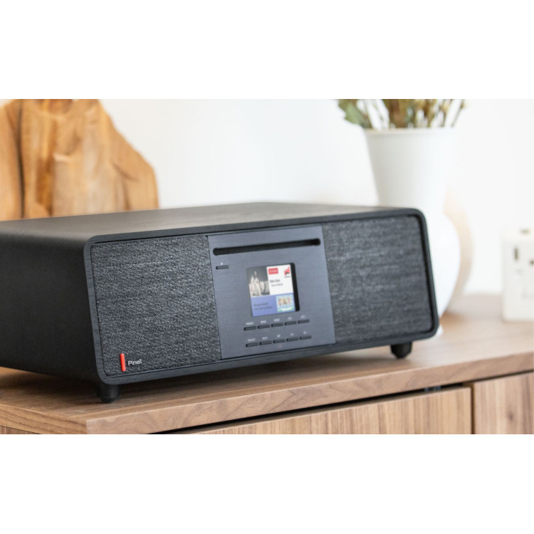 Pinell Supersound 701, FM/DAB+/BT/CD/Stereo radio - Zwart