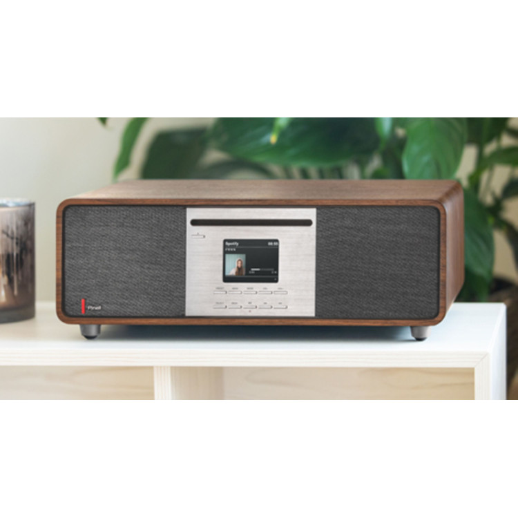 Pinell Supersound 701, FM/DAB+/BT/CD/Stereo radio - Walnoot