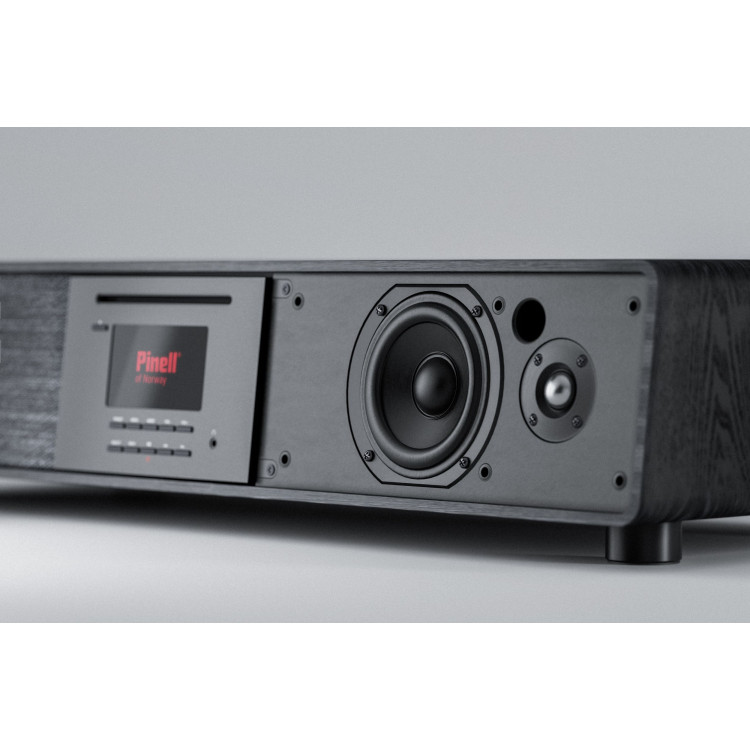 Pinell Supersound 901, FM/DAB+/BT/CD/Stereo radio - Zwart Pinell Supersound 901, FM/DAB+/BT/CD/Stereo radio - Zwart