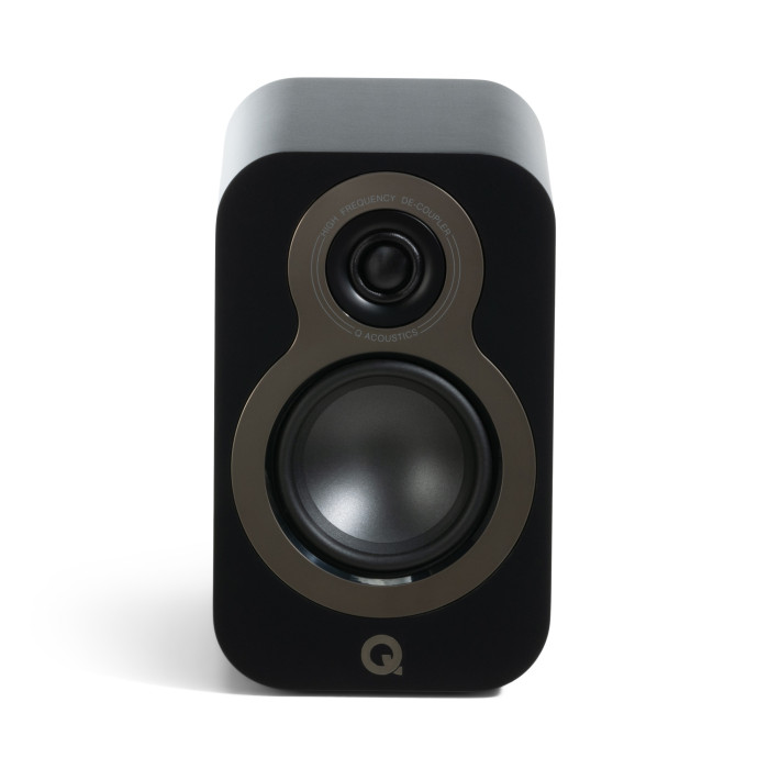 Q Acoustics 3010c - Satin Black (Per Pair)