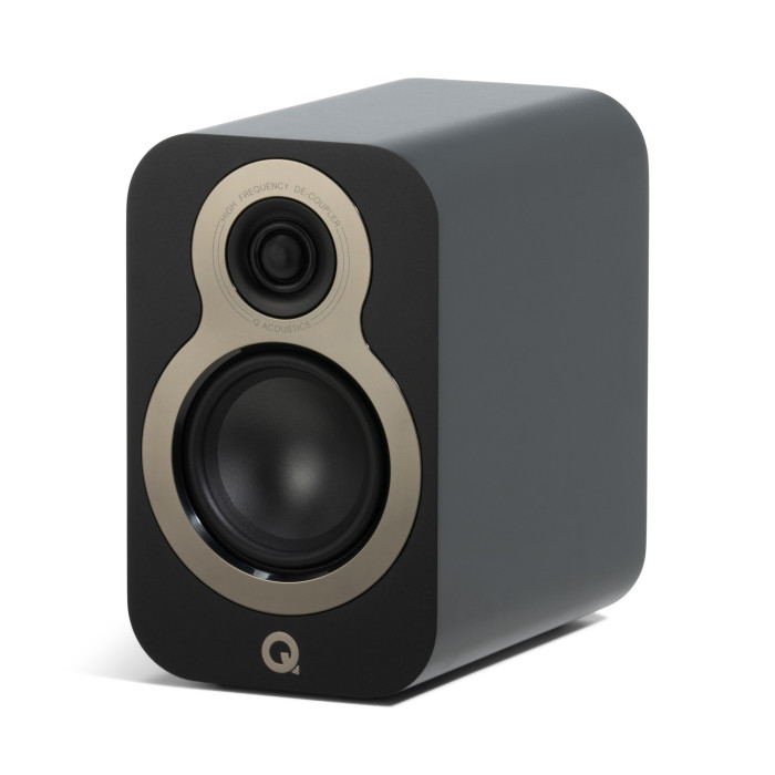Q Acoustics 3010c - Satin Black (Per Pair)
