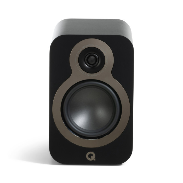 Q Acoustics 3030c - Satin black (Per Pair)