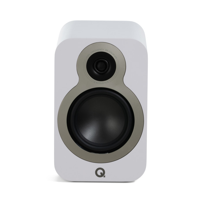 Q Acoustics 3030c - Satin White (Per Pair)