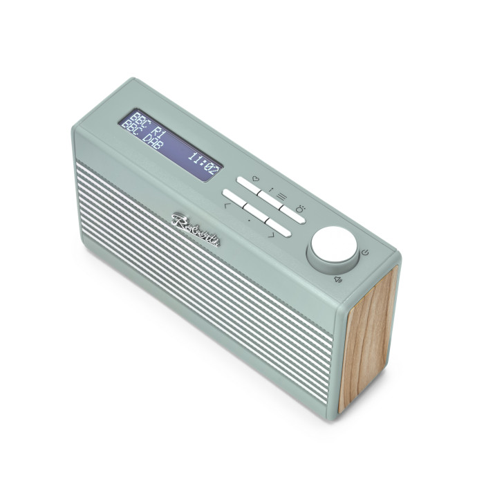 Roberts Rambler Mini, FM/DAB+/BT radio - Duck Egg Blue