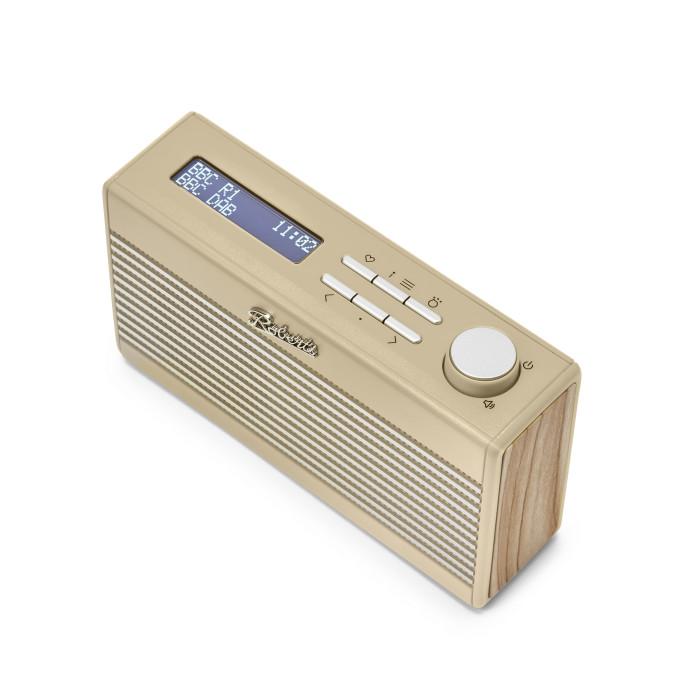 Roberts Rambler Mini, FM/DAB+/BT radio - Pastel Cream