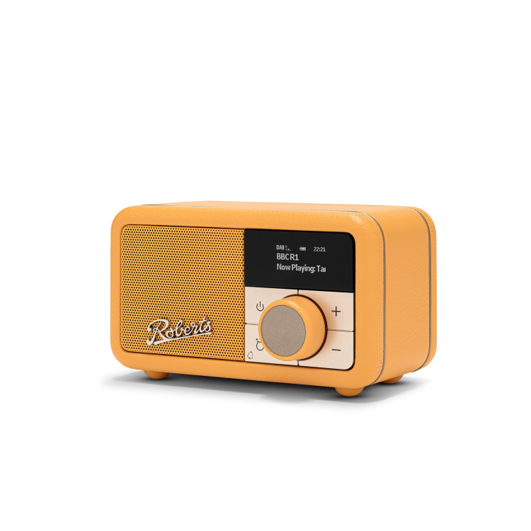 Roberts Revival Petite 2, FM/DAB+/BT radio - Sunburst Yellow