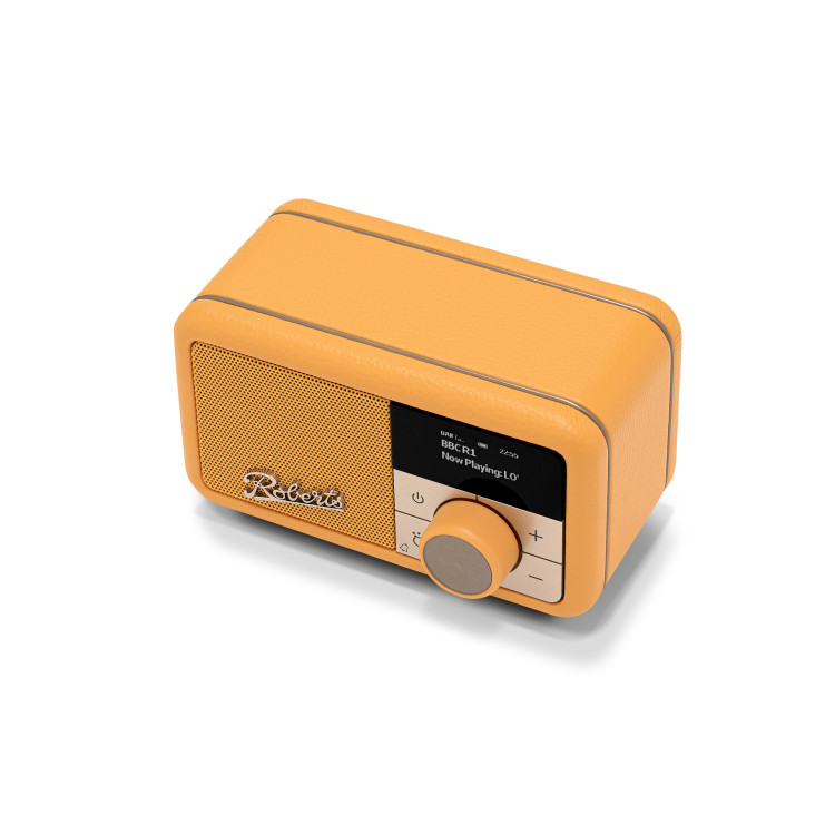 Roberts Revival Petite 2, FM/DAB+/BT radio - Sunburst Yellow