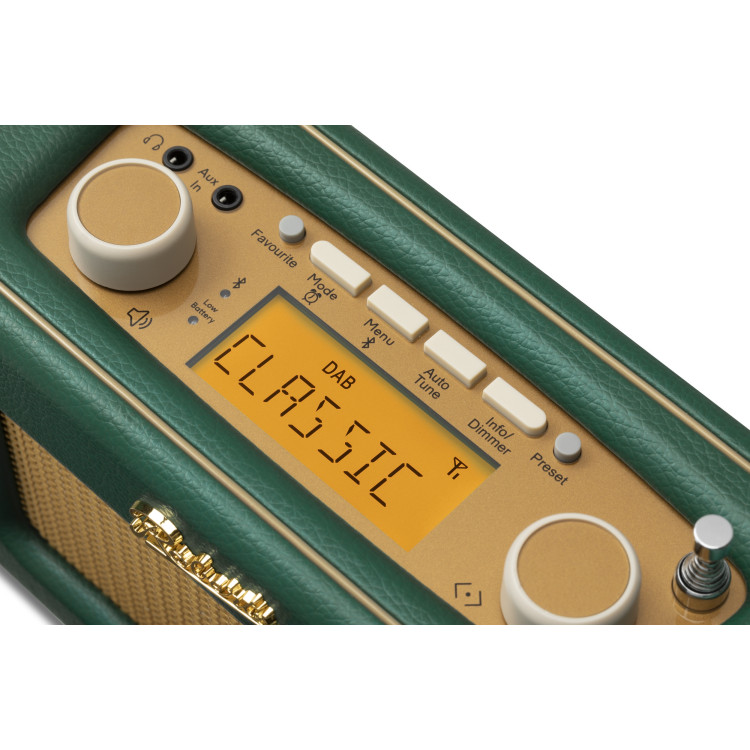 Roberts Revival Uno BT, FM/DAB+/BT radio - Diep groen Roberts Revival Uno BT, FM/DAB+/BT radio - Diep groen