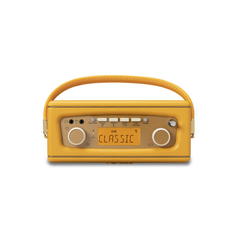 Roberts Revival Uno BT, FM/DAB+/BT radio - Zonnestraal geel