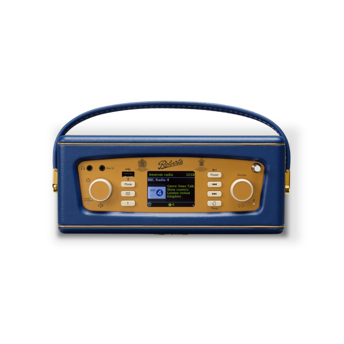 Roberts Revival iStream 3L, WIFI/FM/DAB+/BT radio - Middernacht blauw