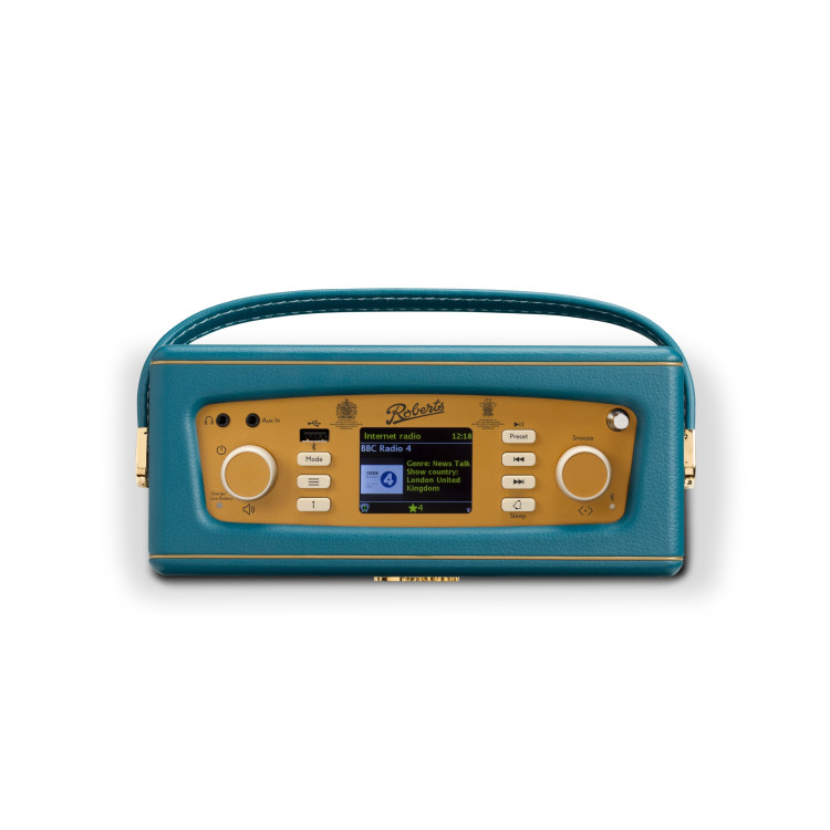 Roberts Revival iStream 3L, WIFI/FM/DAB+/BT radio - Blauwgroen