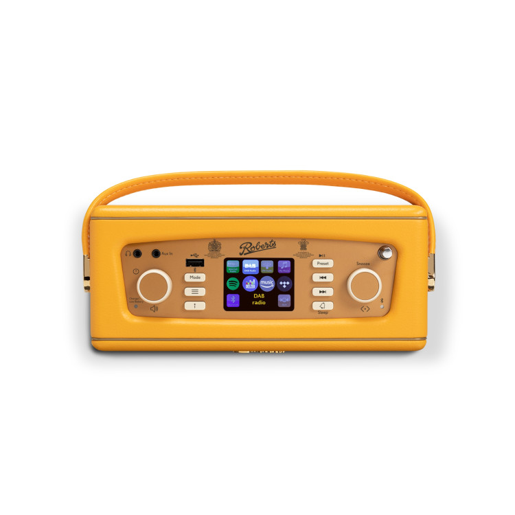 Roberts Revival iStream 3L, WIFI/FM/DAB+/BT radio - Sunburst Yellow Roberts Revival iStream 3L, WIFI/FM/DAB+/BT radio - Sunburst Yellow