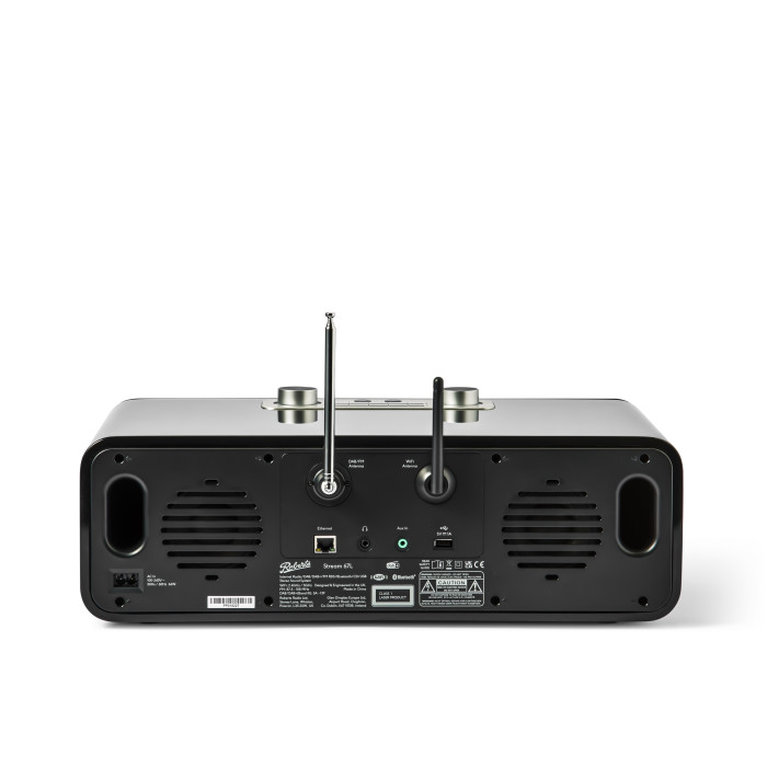 Roberts Stream 67 Latest Edition, WIFI/FM/DAB+/BT/CD/USB radio - Black