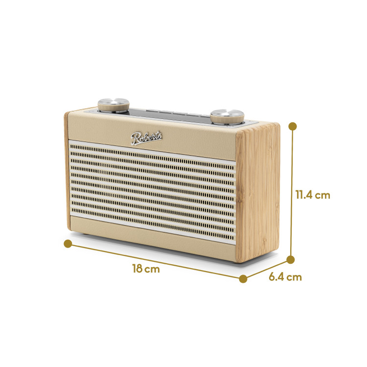 Roberts Rambler Uno, DAB+/FM/BT radio - Pastel Crème Roberts Rambler Uno, DAB+/FM/BT radio - Pastel Crème