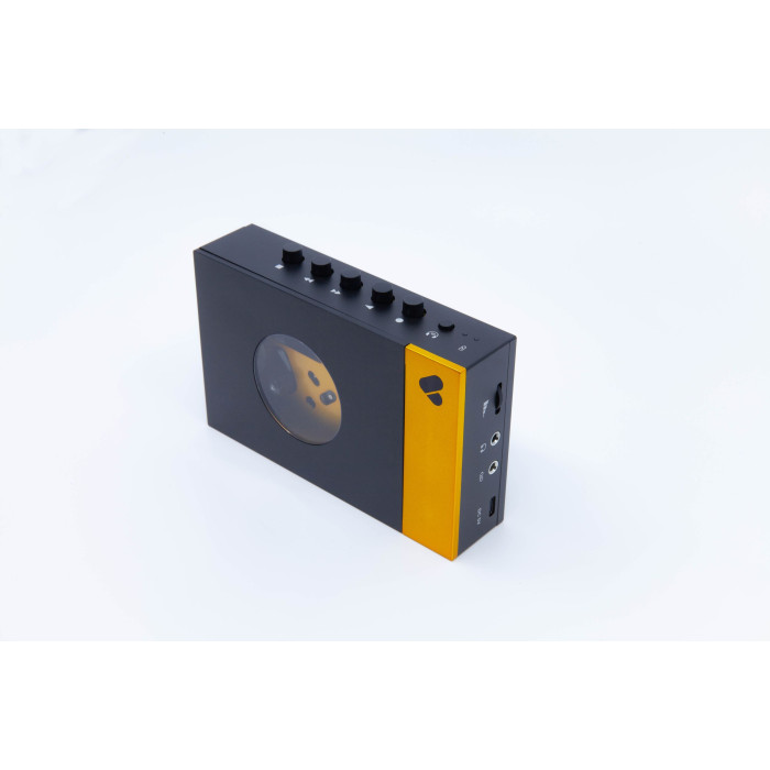 We Are Rewind AMY, draagbare BT cassettespeler  Zwart/Geel