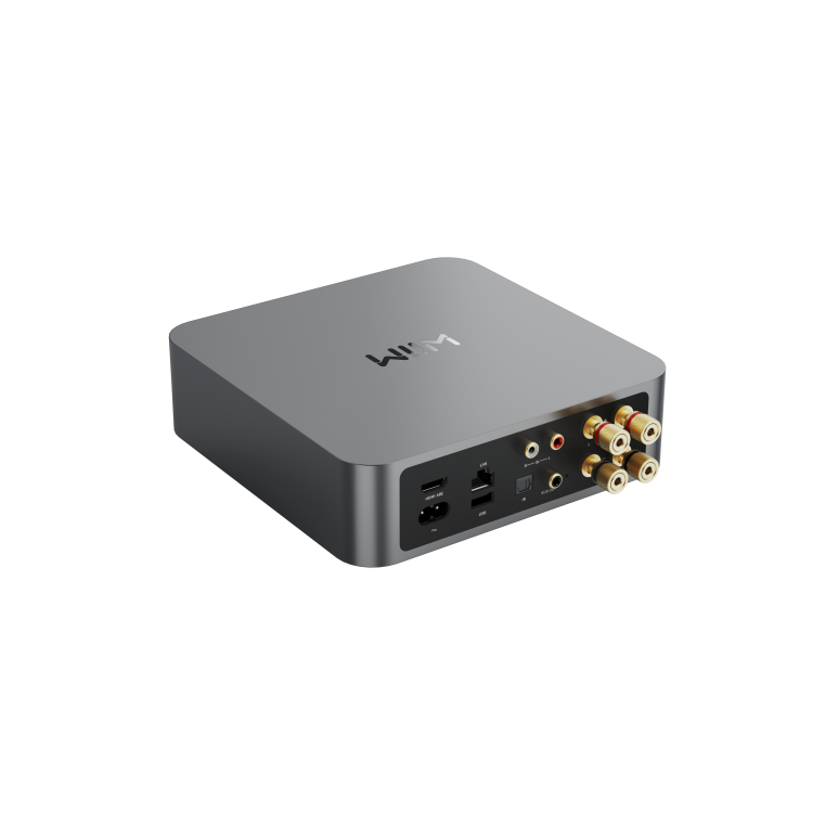 WiiM Amp amplifier ( incl. Voice Remote) - Space Grey