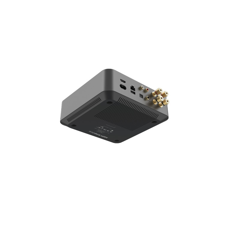 WiiM Amp PRO versterker (incl. stem-afstandbediening) - Spacegrijs WiiM Amp PRO versterker (incl. stem-afstandbediening) - Spacegrijs