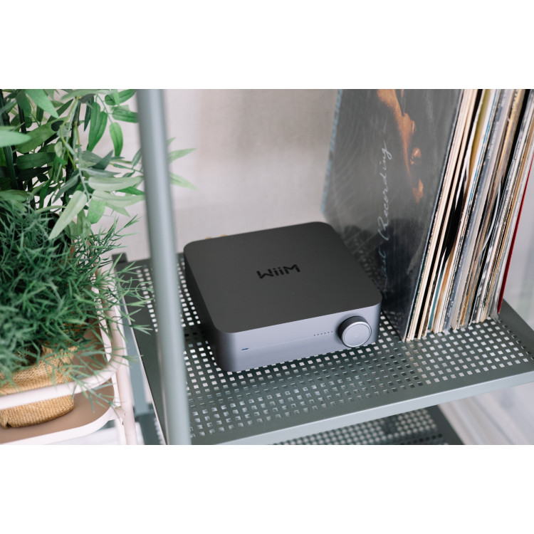WiiM Amp PRO versterker (incl. stem-afstandbediening) - Spacegrijs WiiM Amp PRO versterker (incl. stem-afstandbediening) - Spacegrijs