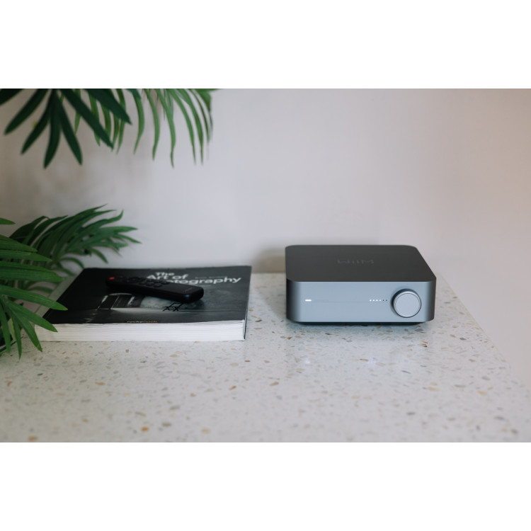 WiiM Amp PRO versterker (incl. stem-afstandbediening) - Spacegrijs WiiM Amp PRO versterker (incl. stem-afstandbediening) - Spacegrijs