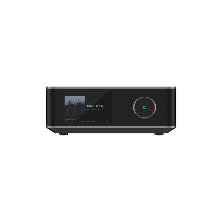 WiiM Amp Ultra, streaming amplifier (incl Voice Remote) - Space grey WiiM Amp Ultra, streaming amplifier (incl Voice Remote) - Space grey