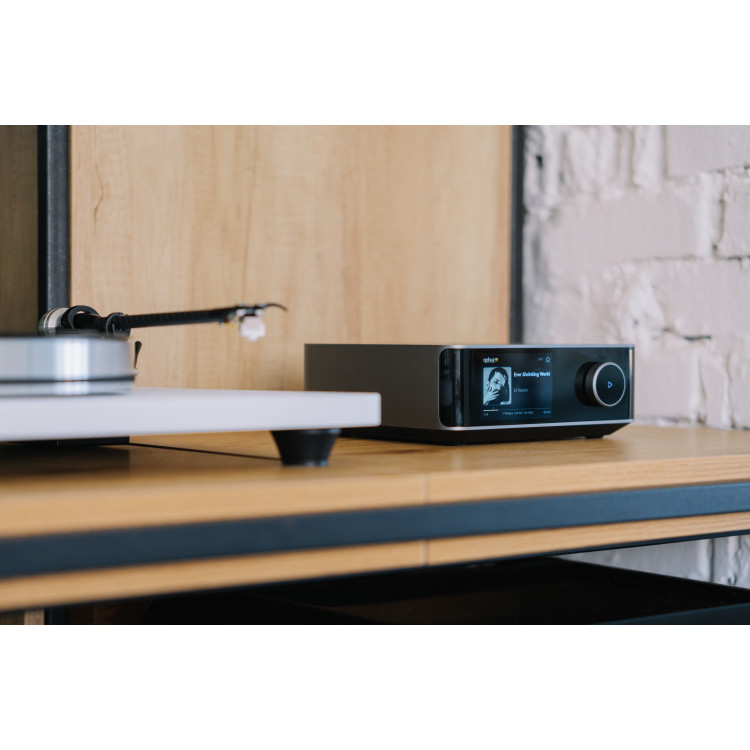 WiiM Amp Ultra, streaming amplifier (incl Voice Remote) - Space grey WiiM Amp Ultra, streaming amplifier (incl Voice Remote) - Space grey