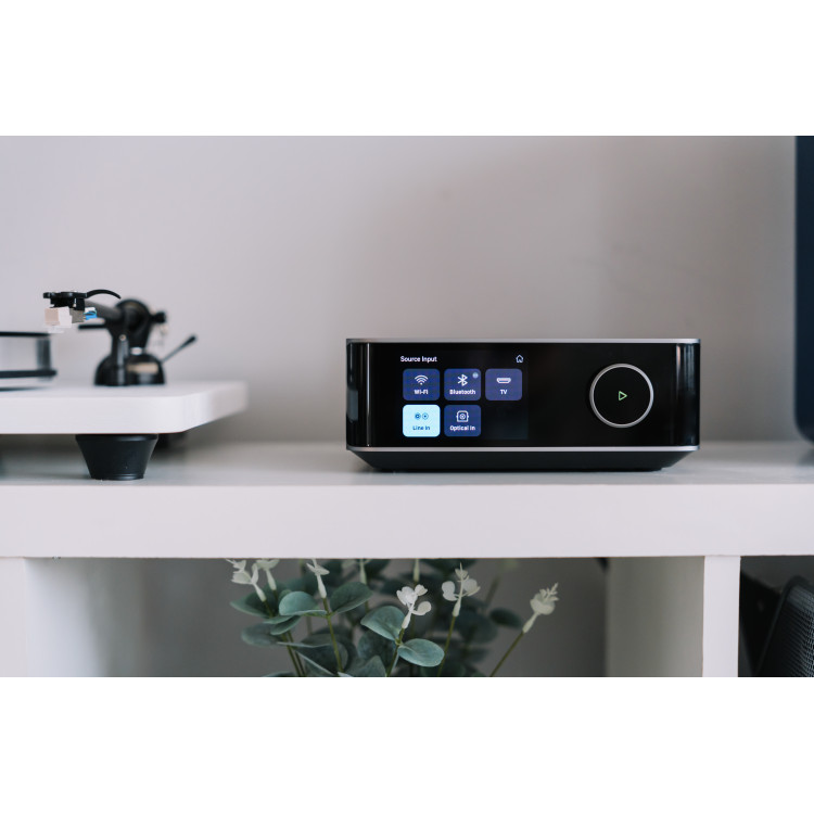 WiiM Amp Ultra, streaming amplifier (incl Voice Remote) - Space grey WiiM Amp Ultra, streaming amplifier (incl Voice Remote) - Space grey