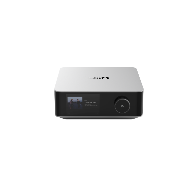 WiiM Amp Ultra, streaming versterker, zilver WiiM Amp Ultra, streaming versterker, zilver