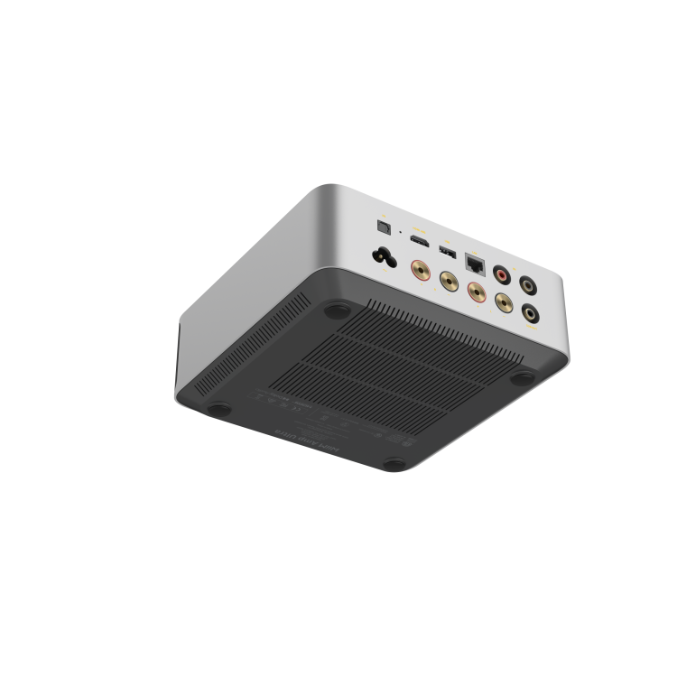 WiiM Amp Ultra, streaming versterker, zilver WiiM Amp Ultra, streaming versterker, zilver