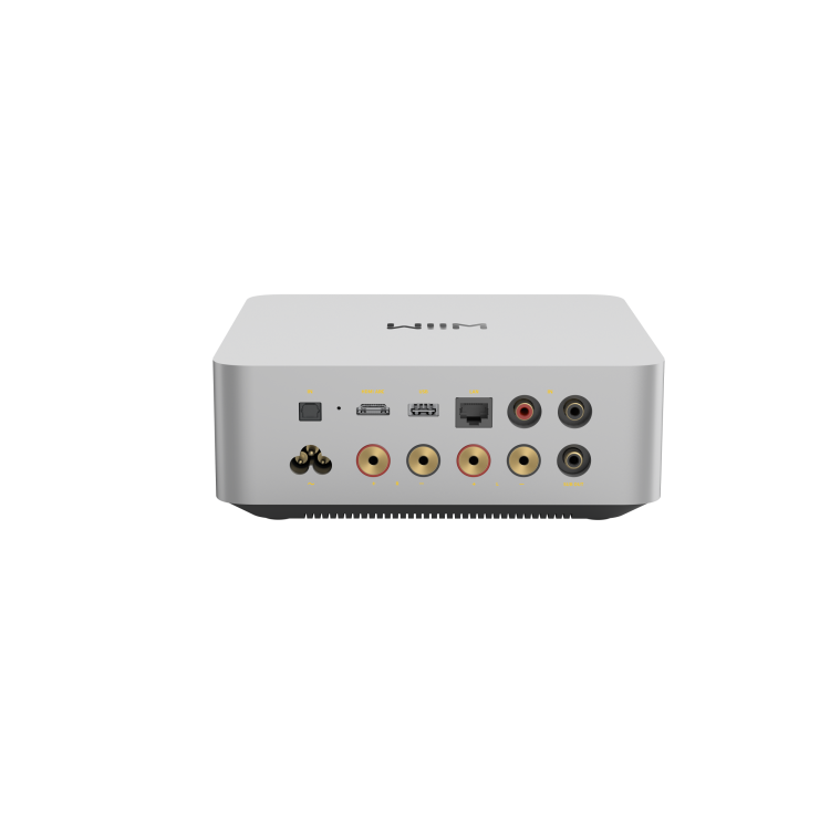 WiiM Amp Ultra, streaming versterker, zilver WiiM Amp Ultra, streaming versterker, zilver