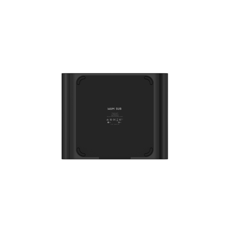 WiiM Sub Pro, subwoofer- Zwart