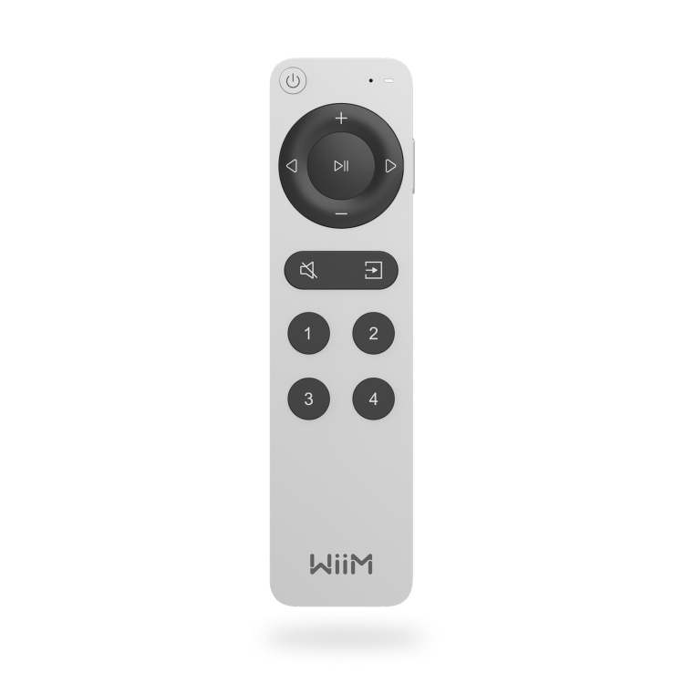 WiiM Voice Remote 2, afstandsbediening - Aluminium