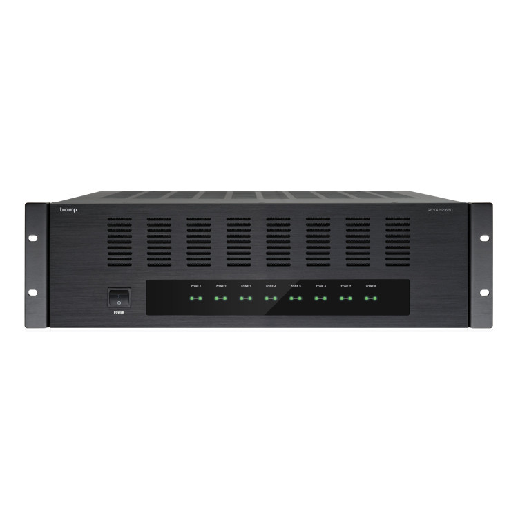 Biamp REVAMP1680 - 16 channel class D amplifier 16 x 80 watts @ 4 ohms Biamp REVAMP1680 - 16 channel class D amplifier 16 x 80 watts @ 4 ohms