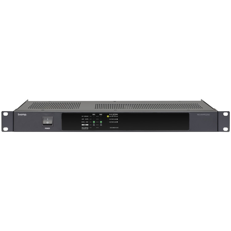 Biamp REVAMP2250 - 2 channel class D amplifier 2 x 250 watts @ 4 ohms Biamp REVAMP2250 - 2 channel class D amplifier 2 x 250 watts @ 4 ohms