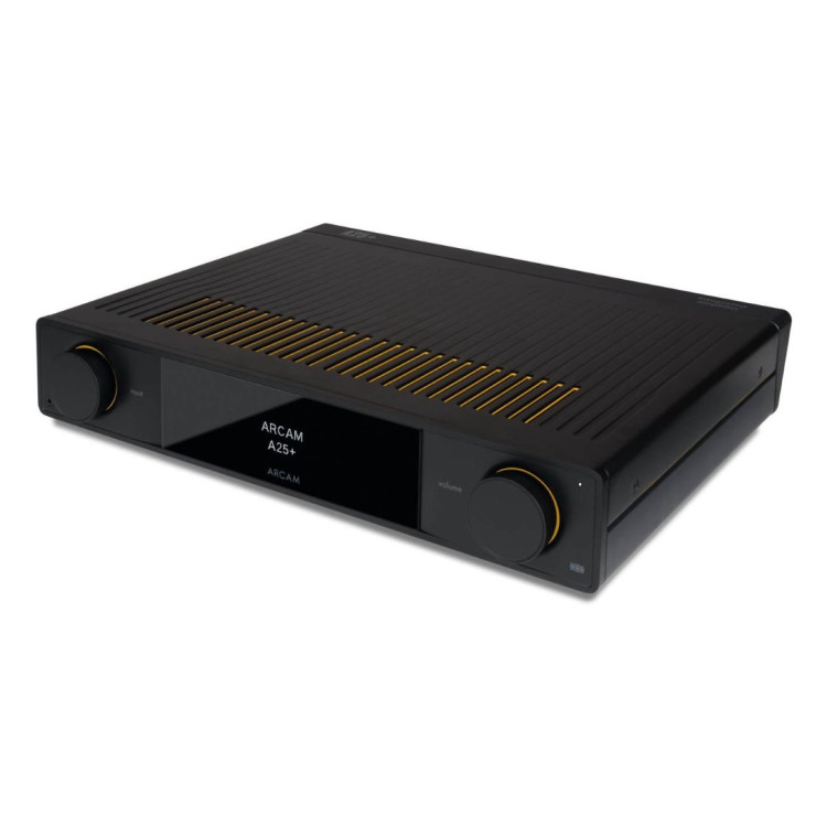 Arcam Radia A25+, Integrated Amplifier with Bluetooth and Auracast - Black Arcam Radia A25+, Integrated Amplifier with Bluetooth and Auracast - Black