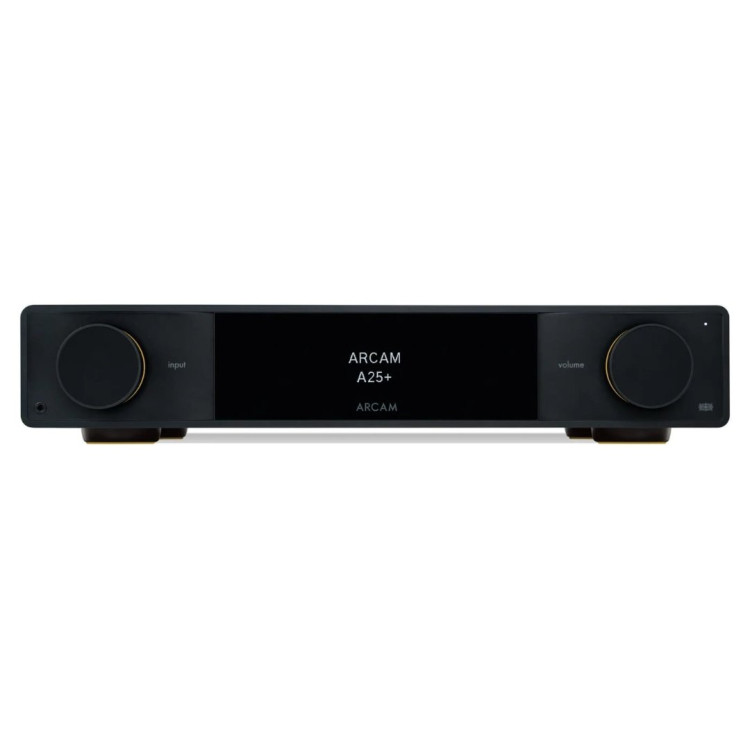 Arcam Radia A25+, Integrated Amplifier with Bluetooth and Auracast - Black Arcam Radia A25+, Integrated Amplifier with Bluetooth and Auracast - Black