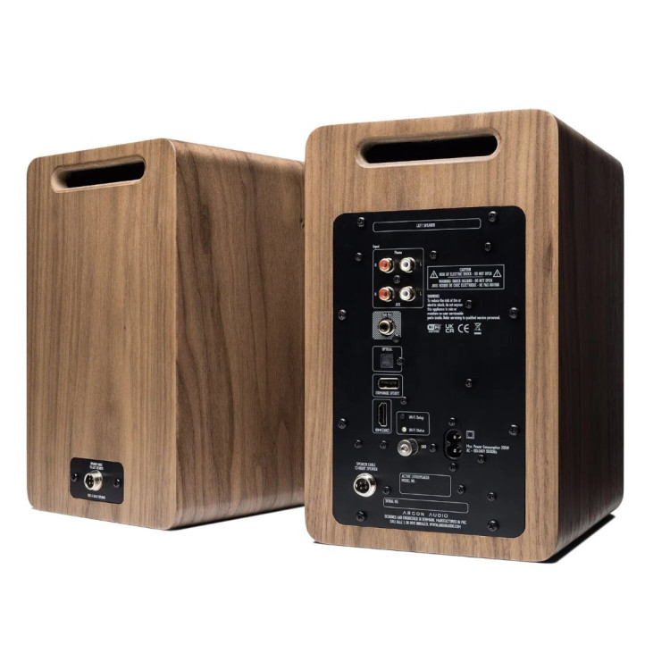 Argon Audio Forte A5 WIFI - Walnoot (per paar) Argon Audio Forte A5 WIFI - Walnoot (per paar)