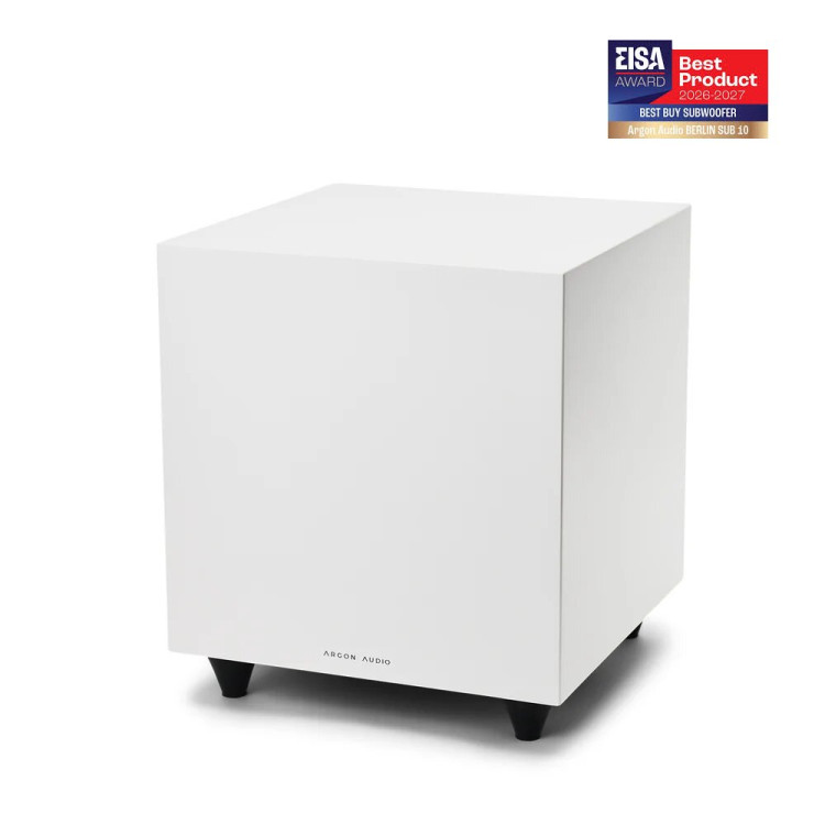 Argon Audio Berlin SUB 10 - Mat wit Argon Audio Berlin SUB 10 - Mat wit
