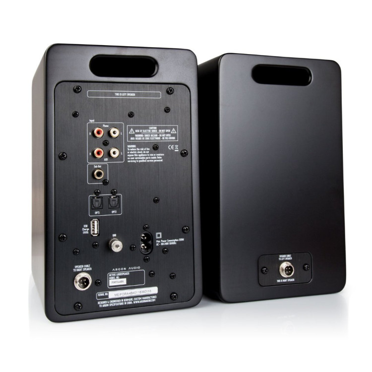 Argon Audio Forte A4 - Zwart (per paar) Argon Audio Forte A4 - Zwart (per paar)