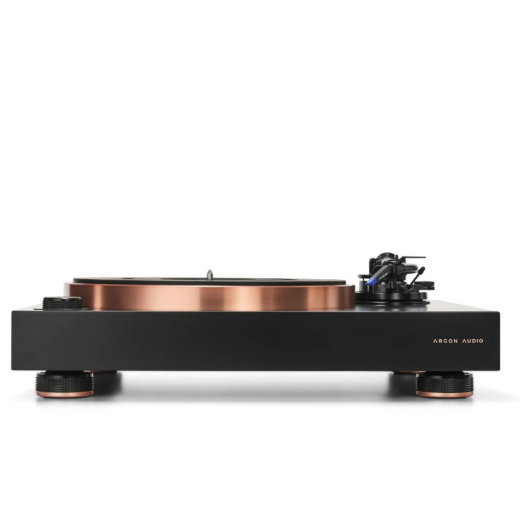 Argon Audio Aurora, Direct-Drive Platenspeler - Zwart (Matte Lak) Argon Audio Aurora, Direct-Drive Platenspeler - Zwart (Matte Lak)