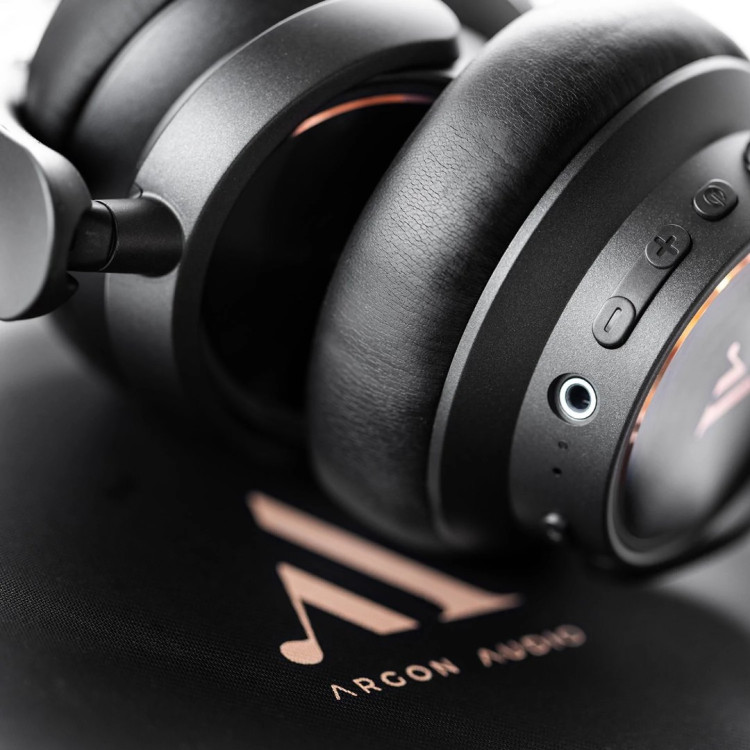 Argon Audio Quiet Storm Over-ear Hoofdtelefoon - Zwart Argon Audio Quiet Storm Over-ear Hoofdtelefoon - Zwart