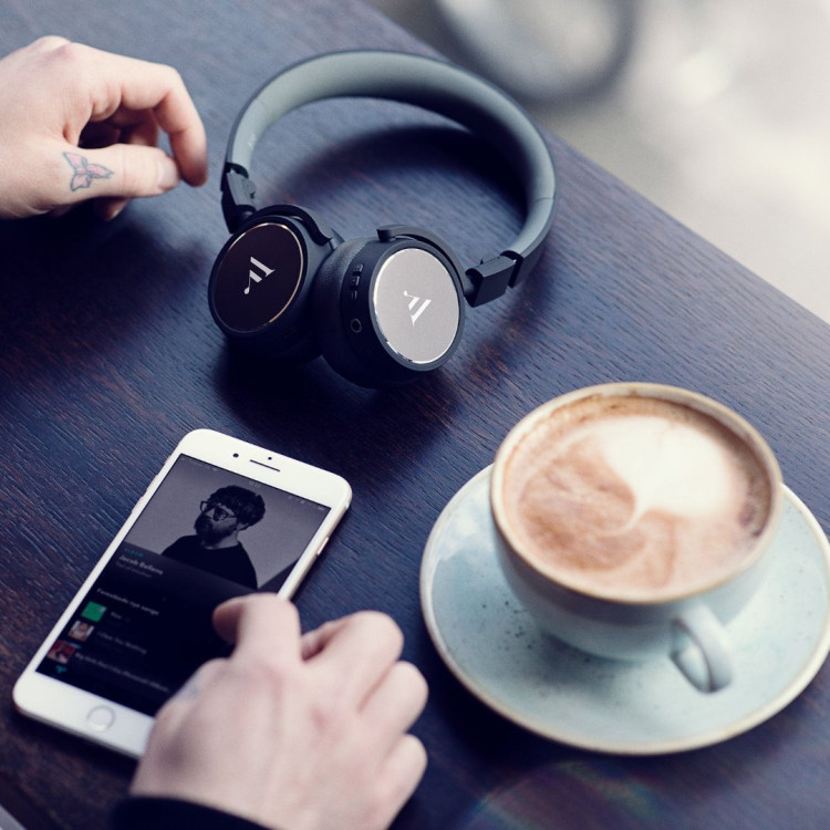 Argon Audio Pop2 On-ear Hoofdtelefoon - Zwart