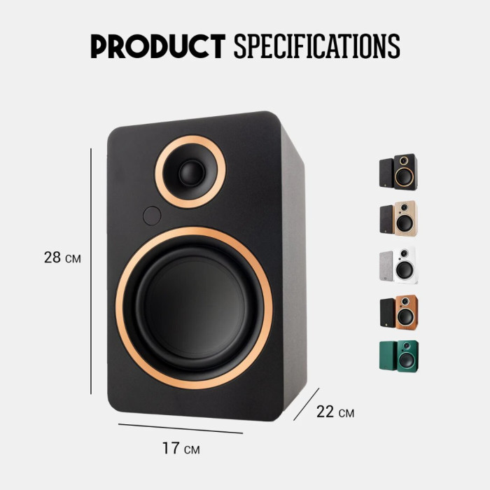 Argon Audio Fenris A5 (per paar) - Dennengroen
