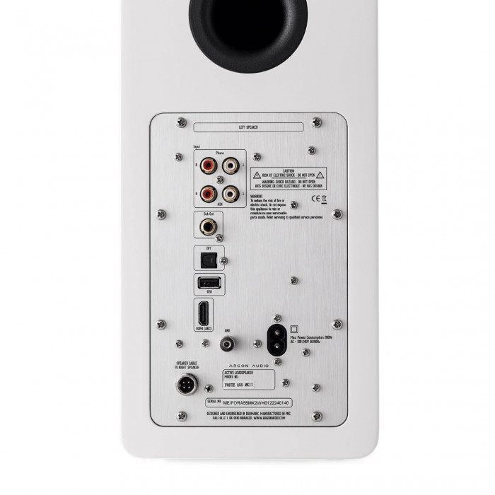 Argon Audio Forte A55 MK2 - White (Per Pair)