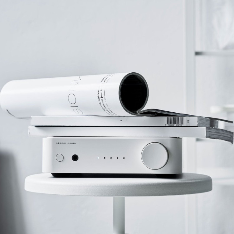 Argon Audio SA1 Stereo Versterker Met Bluetooth - Wit Argon Audio SA1 Stereo Versterker Met Bluetooth - Wit