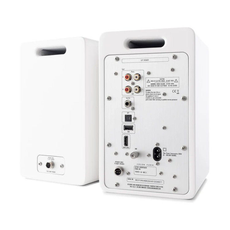 Argon Audio Forte A4 WIFI - Wit (per paar) Argon Audio Forte A4 WIFI - Wit (per paar)