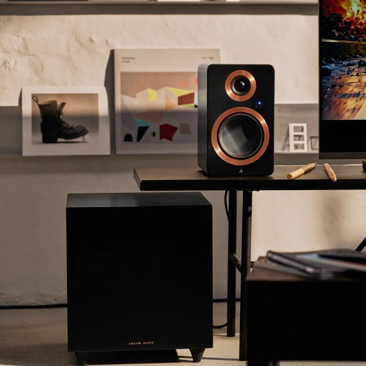 Argon Audio Berlin SUB 10 - Mat zwart Argon Audio Berlin SUB 10 - Mat zwart