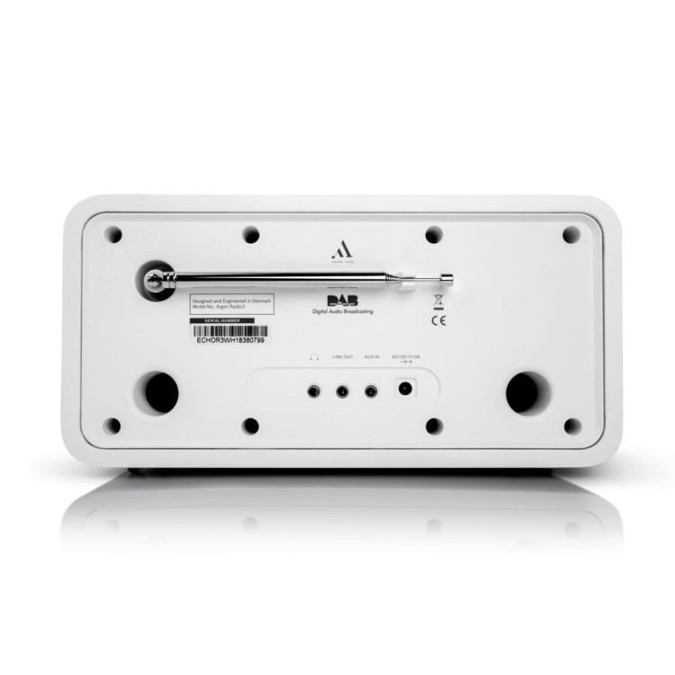 Argon Audio Radio 3 (Dab+/FM Radio/Bluetooth) - Wit